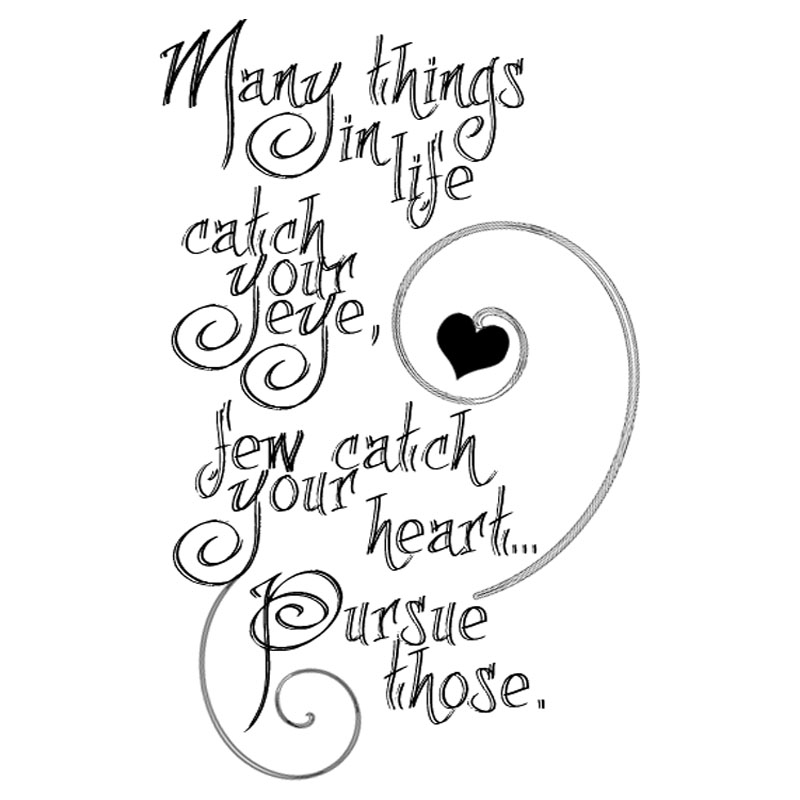 #1925 - Many Things in Life - Words